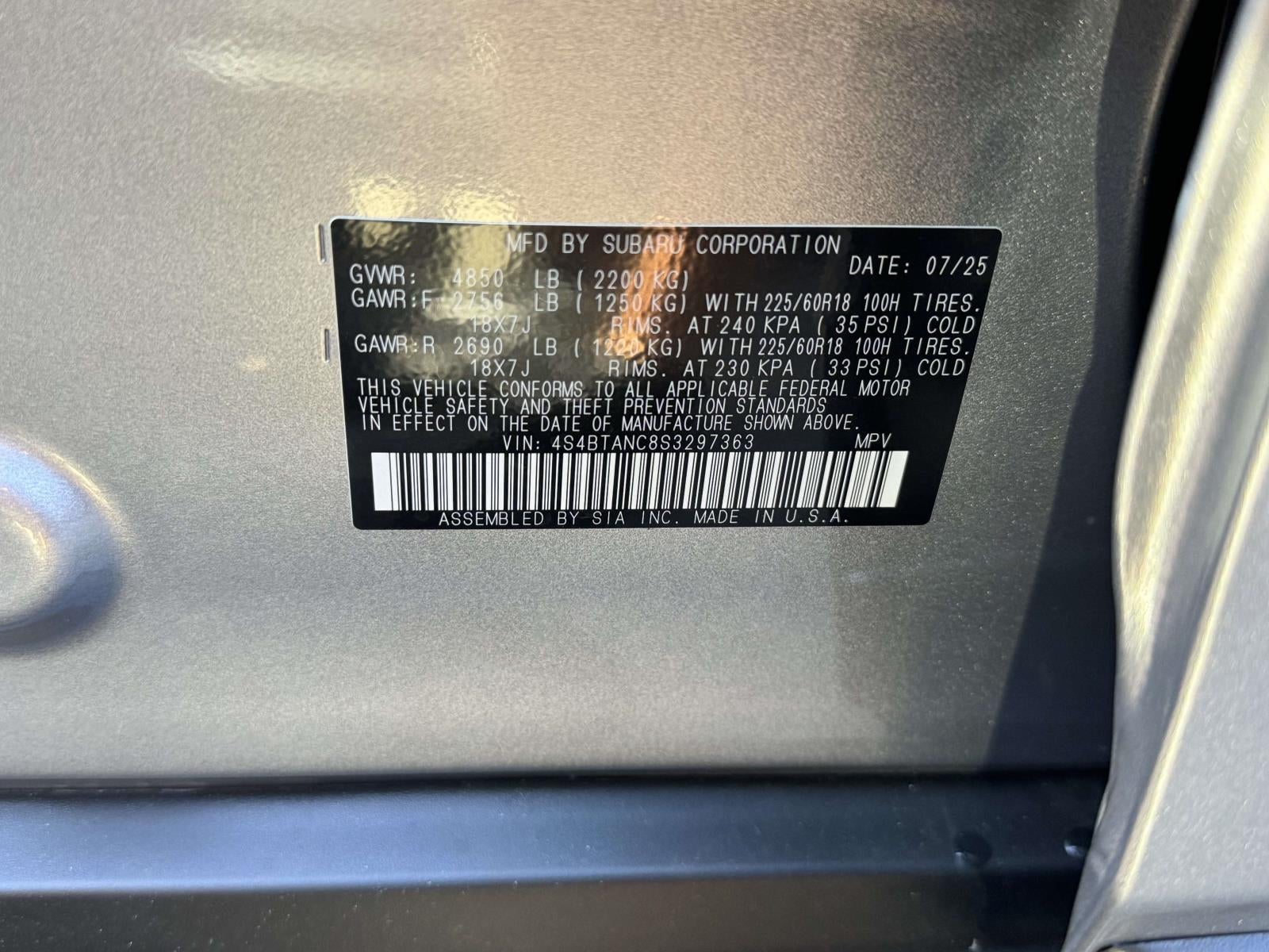 2025 Subaru OUTBACK Limited