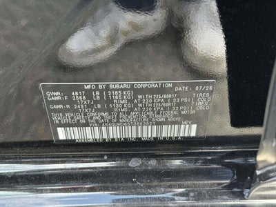 2026 Subaru CROSSTREK Premium