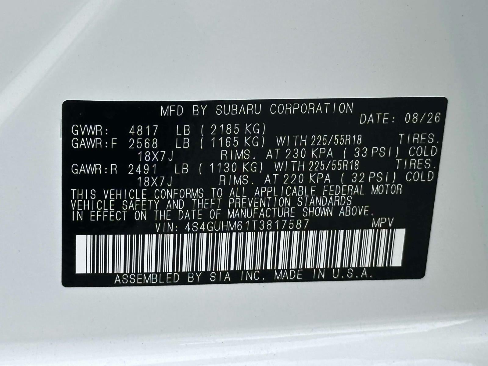 2026 Subaru CROSSTREK Limited