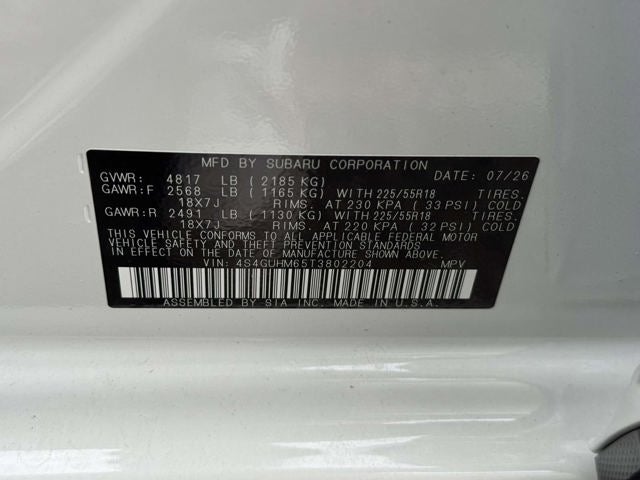 2026 Subaru CROSSTREK Limited