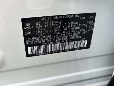 2026 Subaru FORESTER Premium