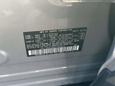 2026 Subaru FORESTER Premium