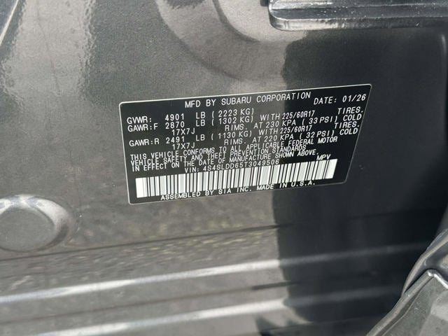 2026 Subaru FORESTER Premium