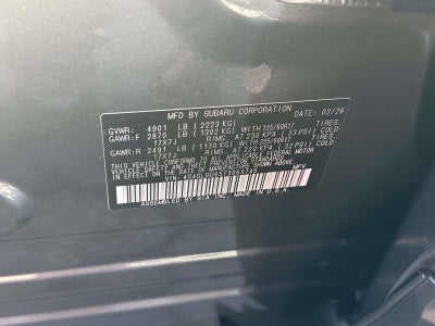 2026 Subaru FORESTER Premium