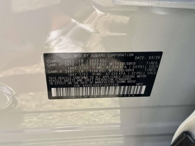 2026 Subaru FORESTER Sport Onyx Edition