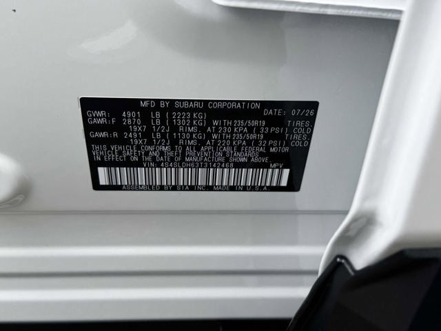 2026 Subaru FORESTER Sport Onyx Edition