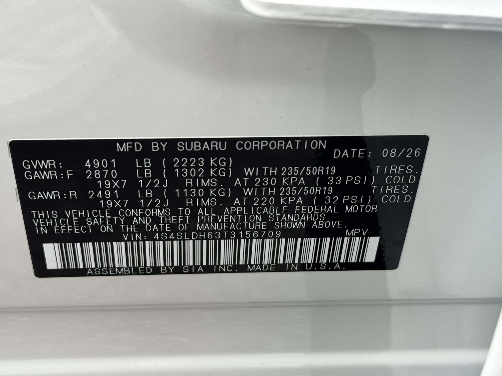 2026 Subaru FORESTER Sport Onyx Edition
