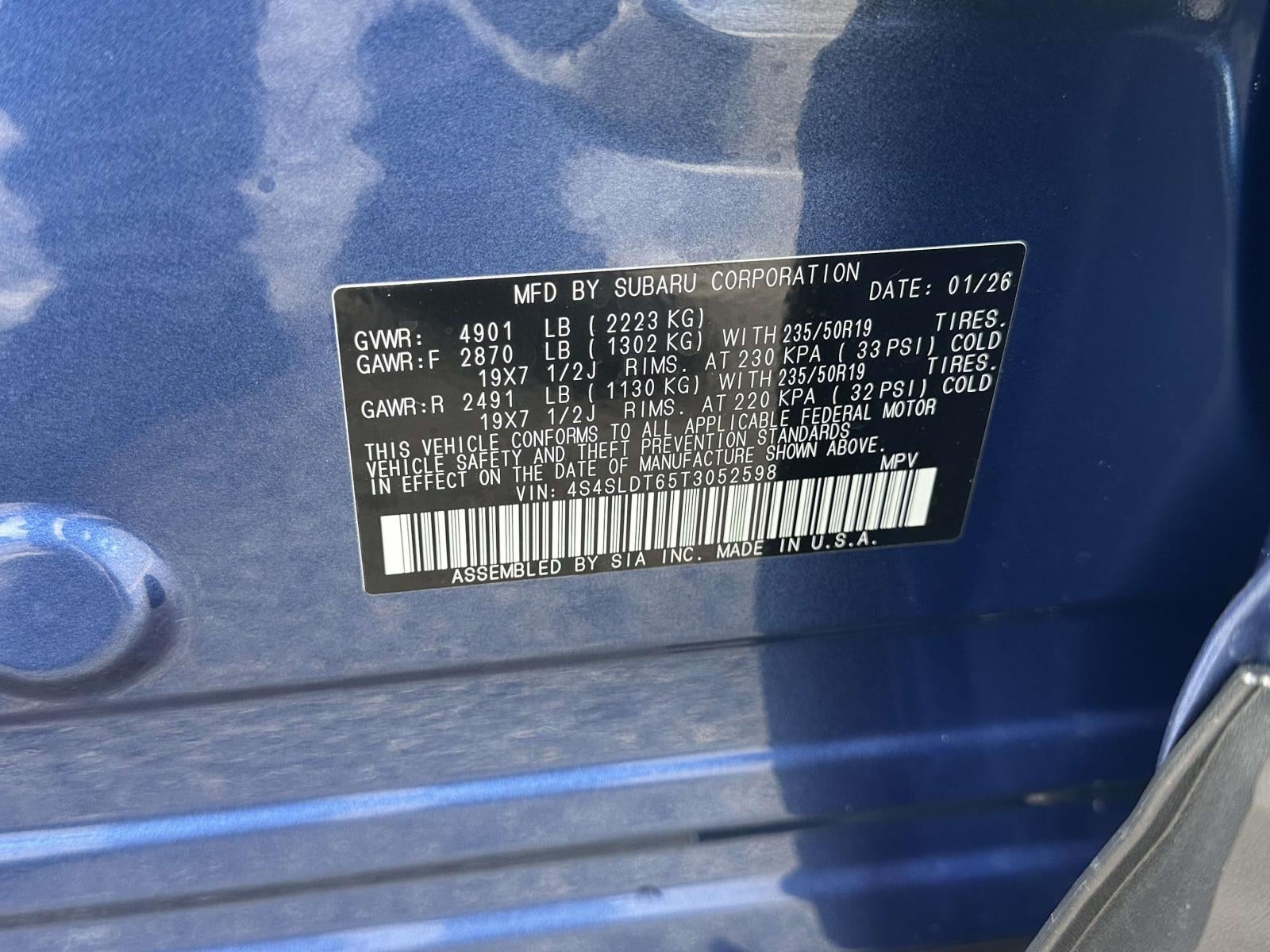 2026 Subaru FORESTER Touring