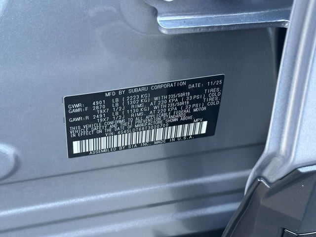 2026 Subaru FORESTER Touring