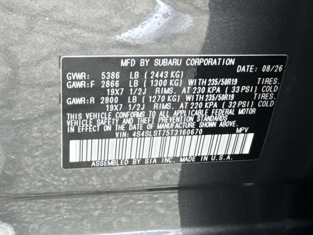 2026 Subaru FORESTER Touring Hybrid