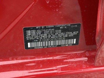 2026 Subaru IMPREZA Sport