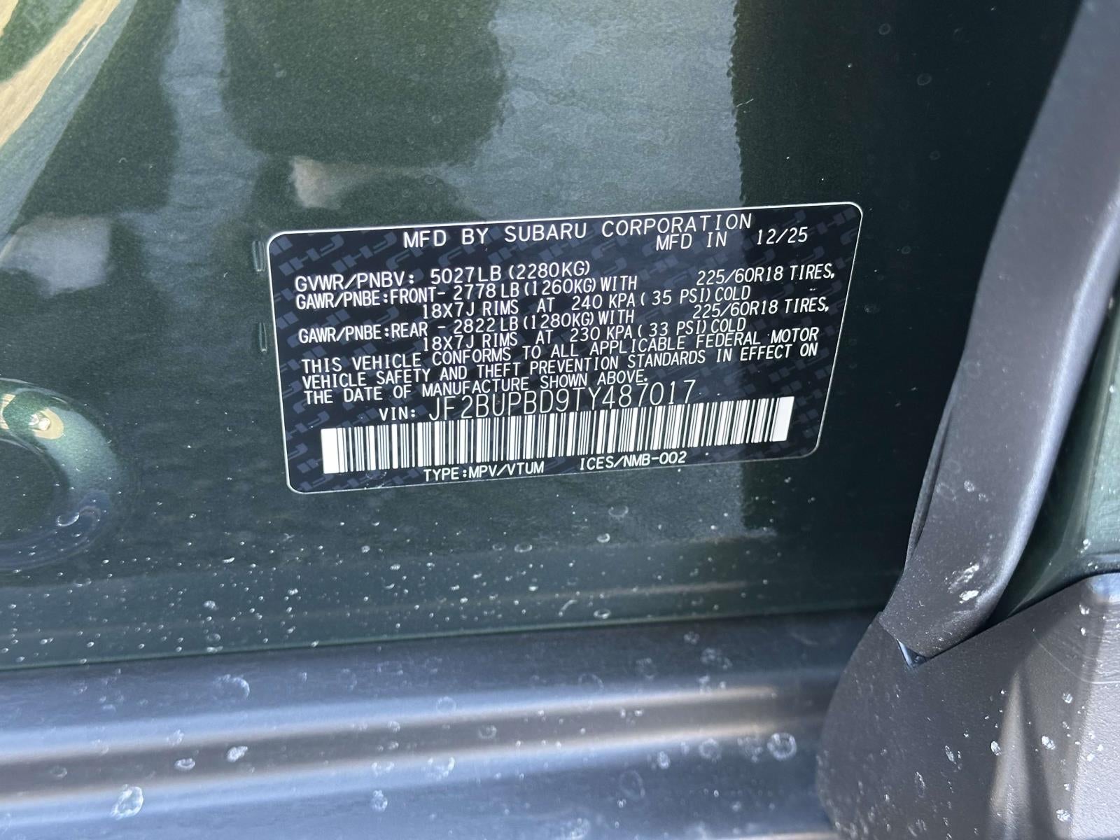 2026 Subaru OUTBACK Premium