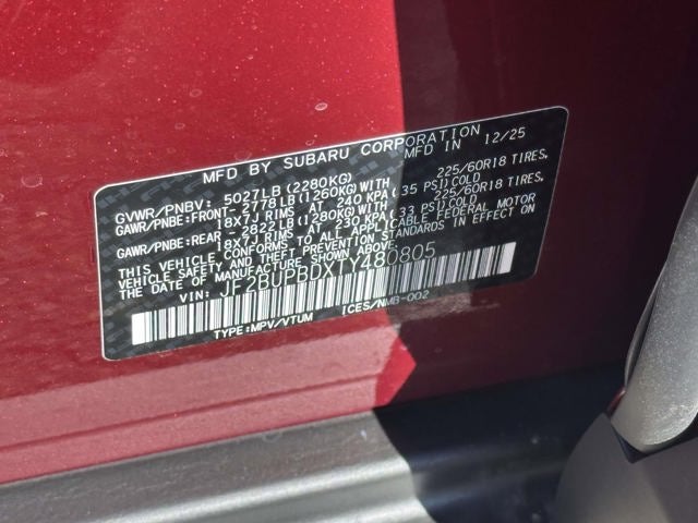 2026 Subaru OUTBACK Premium