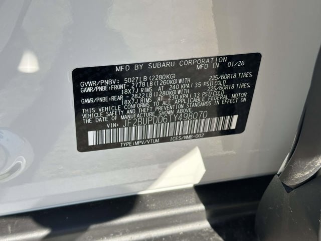 2026 Subaru OUTBACK Limited