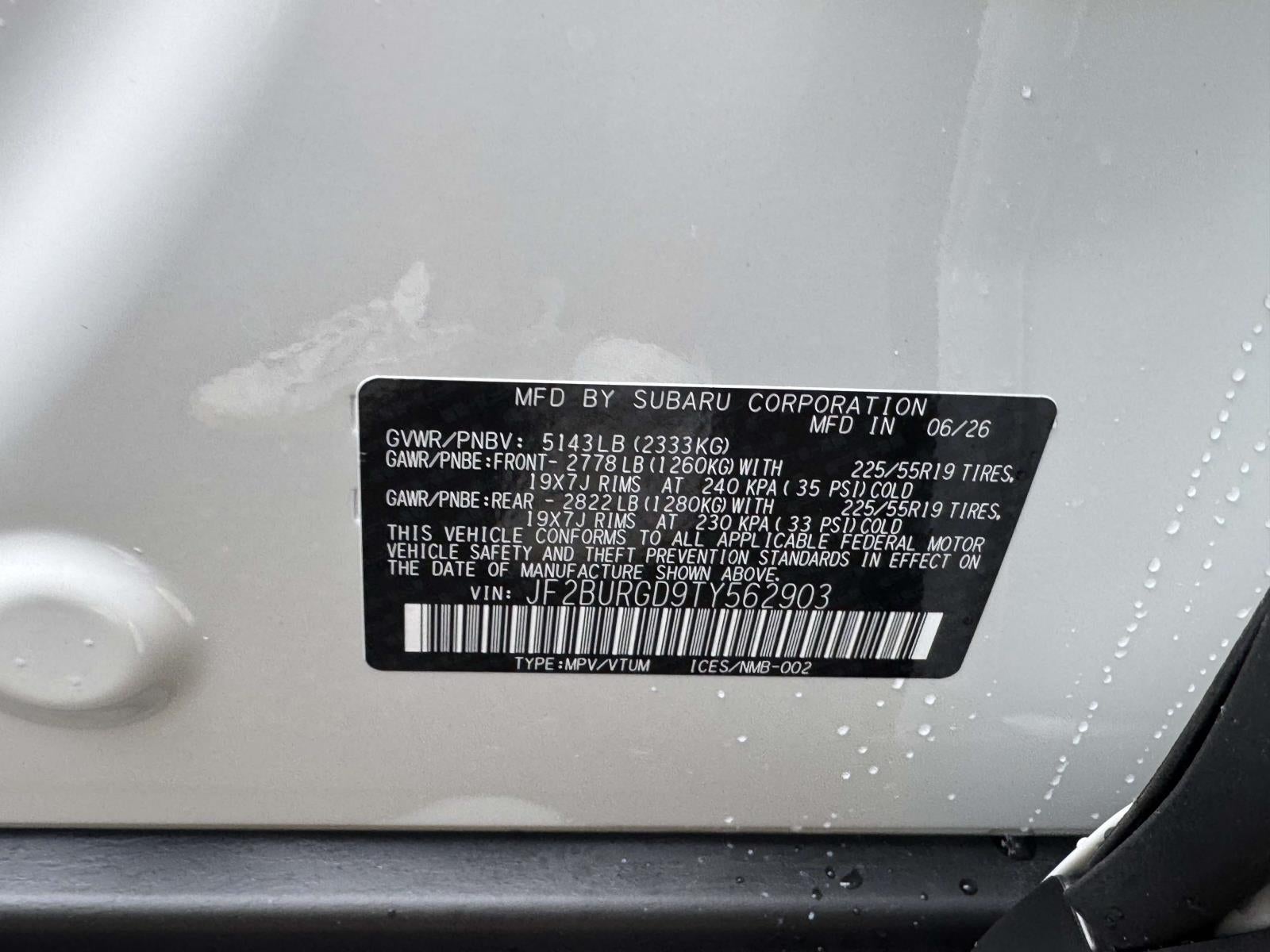 2026 Subaru OUTBACK Limited XT