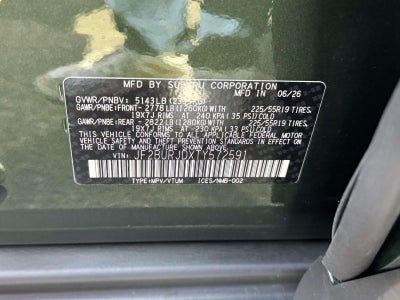 2026 Subaru OUTBACK Touring XT