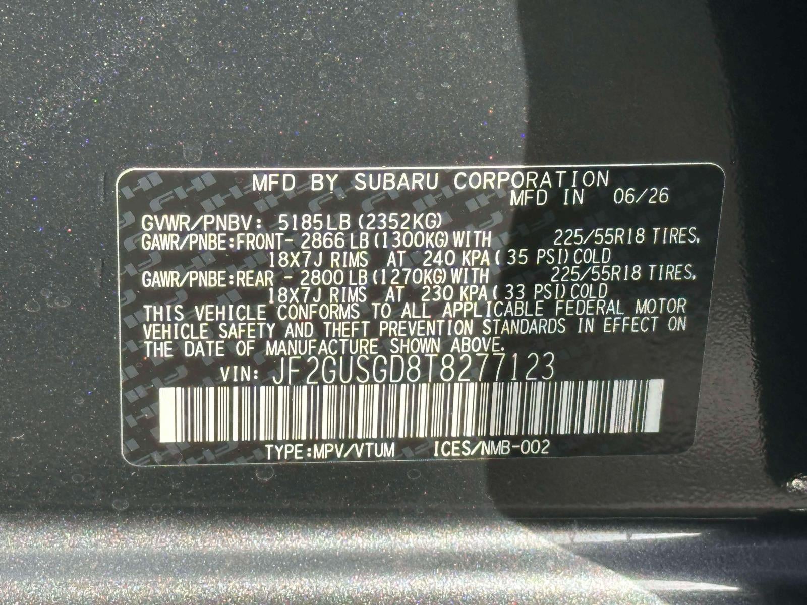2026 Subaru CROSSTREK Sport Hybrid
