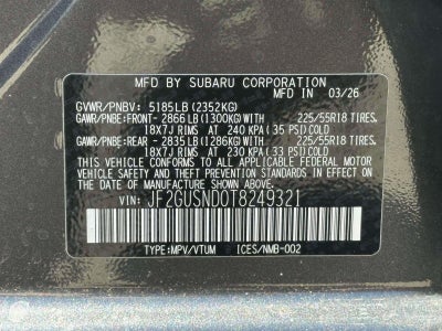2026 Subaru CROSSTREK Limited Hybrid