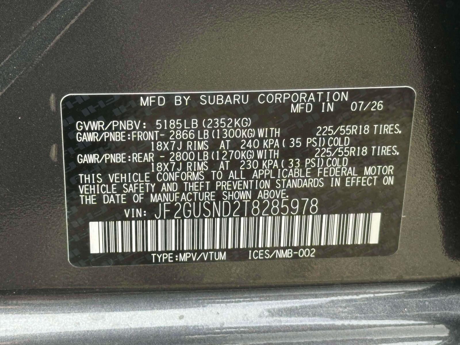 2026 Subaru CROSSTREK Limited Hybrid