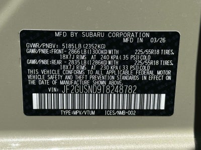 2026 Subaru CROSSTREK Limited Hybrid