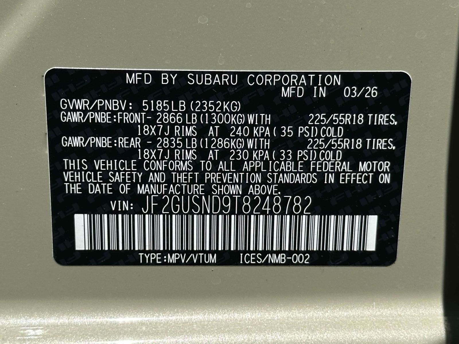 2026 Subaru CROSSTREK Limited Hybrid