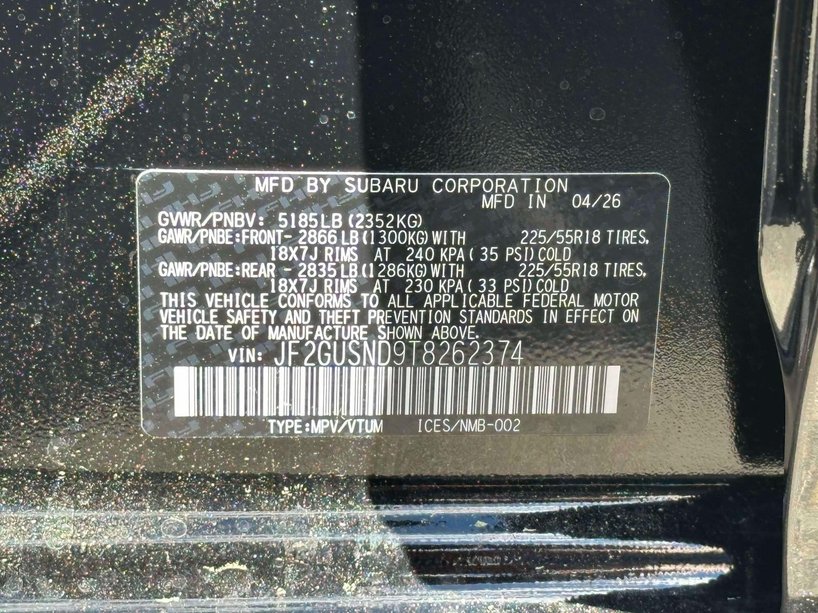 2026 Subaru CROSSTREK Limited Hybrid
