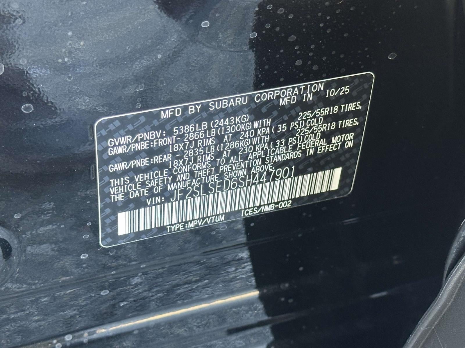 2025 Subaru FORESTER Premium Hybrid