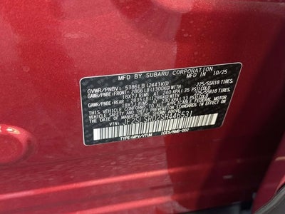 2025 Subaru FORESTER Limited Hybrid