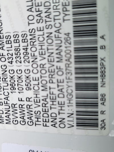 2024 Honda Accord Sedan EX