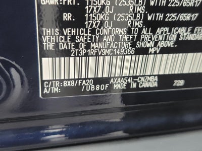 2021 Toyota RAV4 XLE