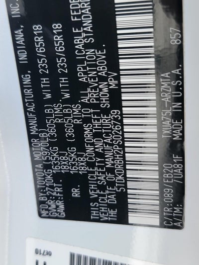 2023 Toyota Highlander XLE