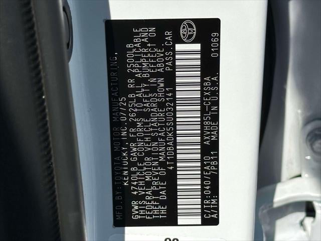 2025 Toyota Camry SE AWD