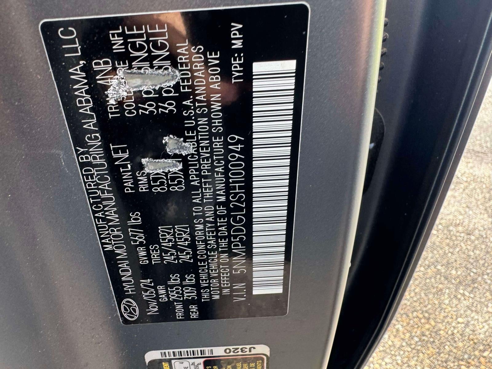 2025 Hyundai Santa Fe Calligraphy AWD