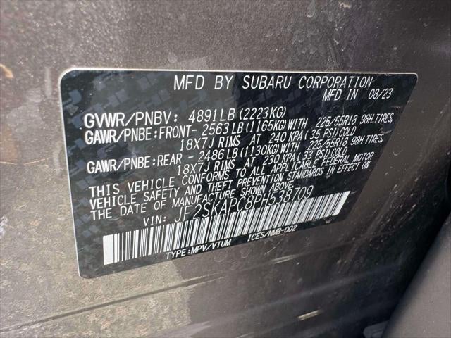 2023 Subaru Forester Limited CVT