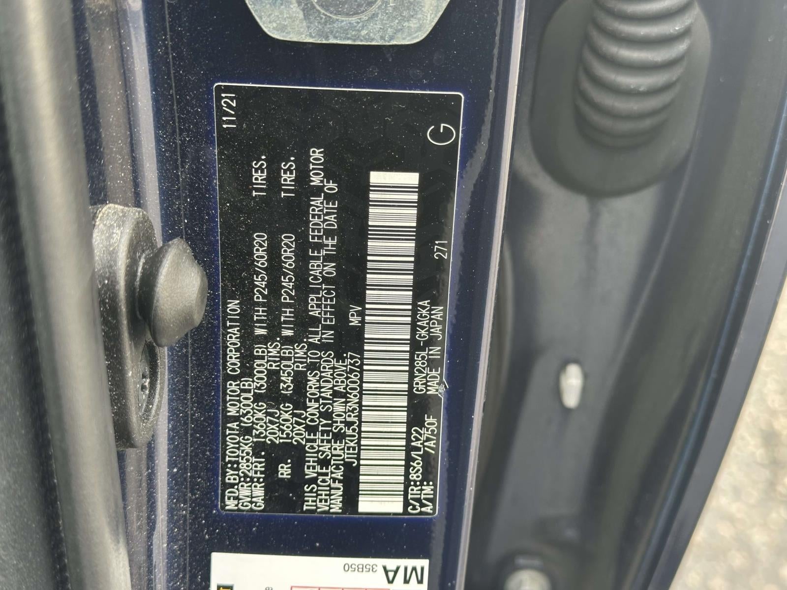 2022 Toyota 4Runner Limited 4WD (Natl)