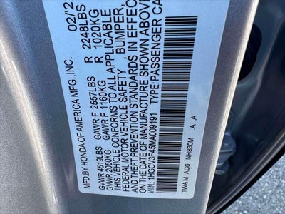 2021 Honda Accord Hybrid EX Sedan