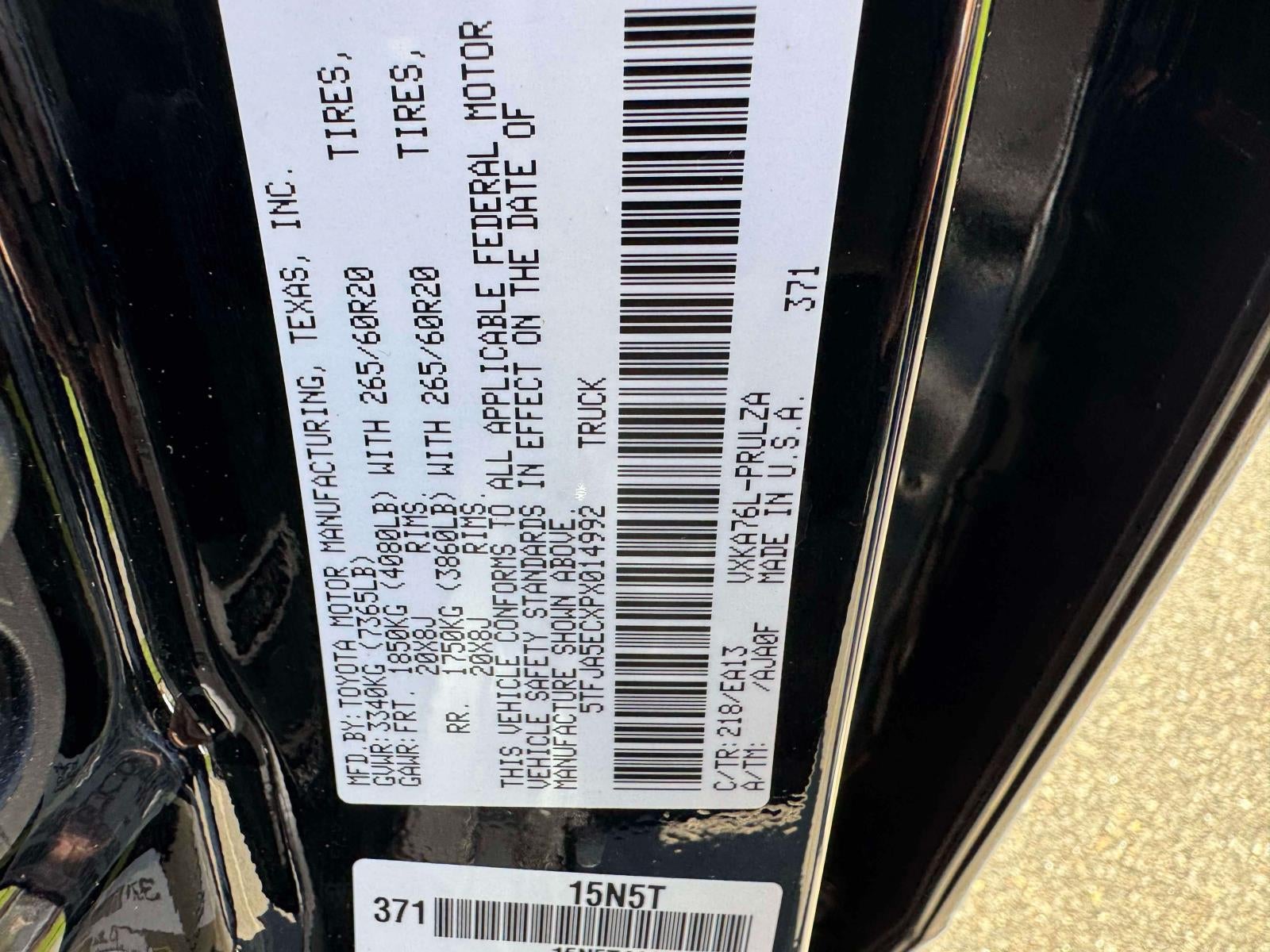 2023 Toyota Tundra 4WD Limited CrewMax 6.5' Bed (Natl)