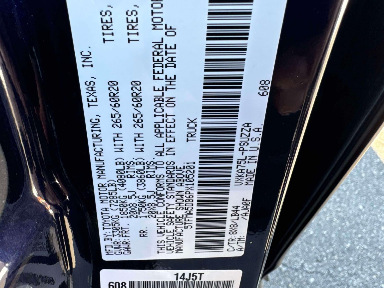 2023 Toyota Tundra 4WD 1794 Edition CrewMax 5.5' Bed (Natl)