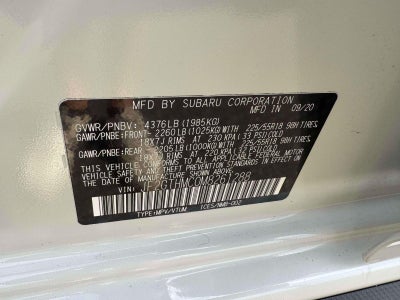 2021 Subaru Crosstrek Limited CVT