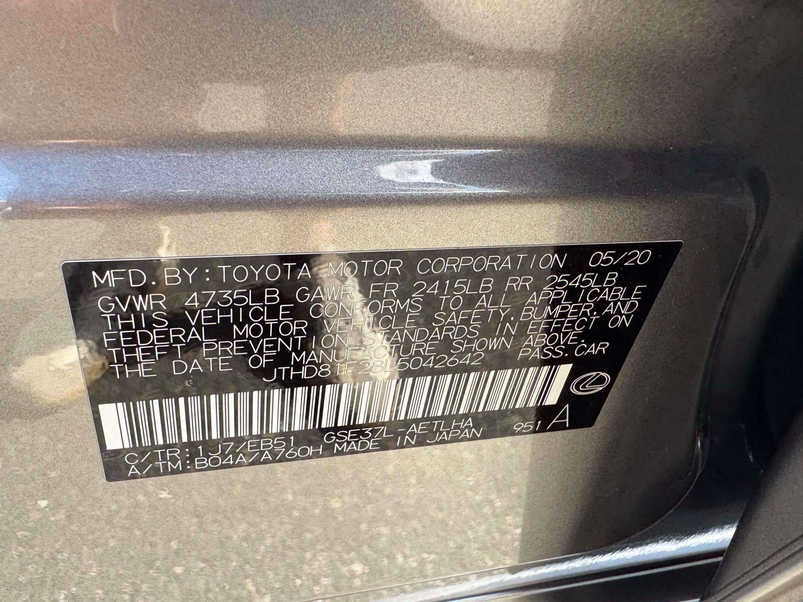 2020 Lexus IS IS 300 AWD