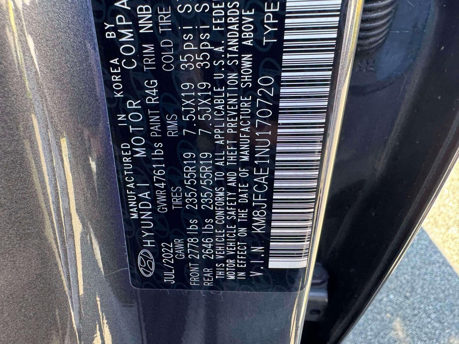 2022 Hyundai Tucson N Line AWD