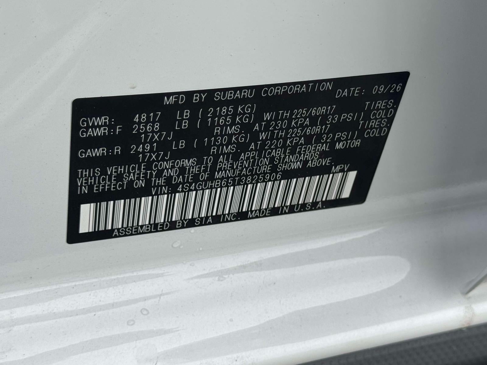 2026 Subaru CROSSTREK Base