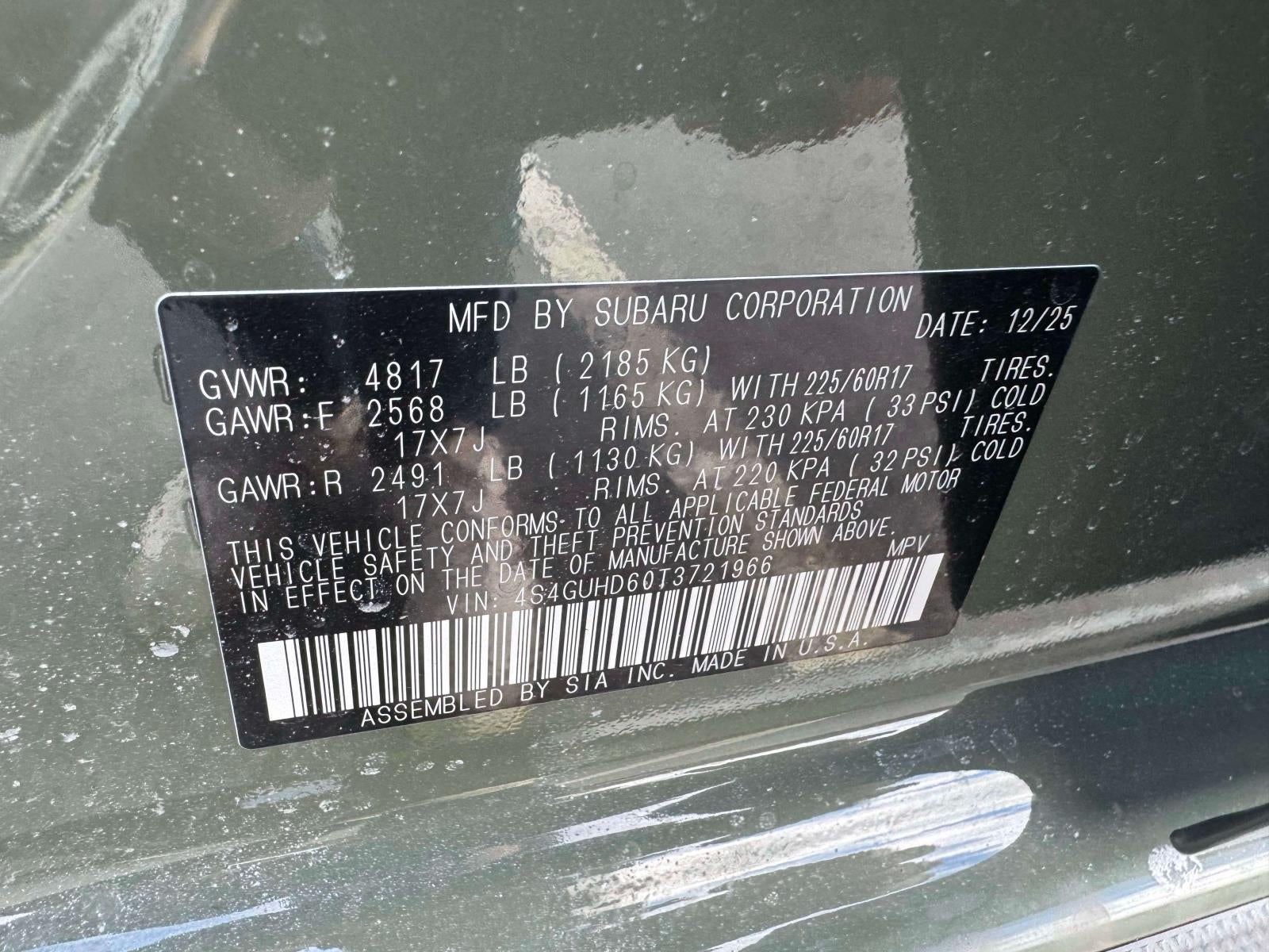 2026 Subaru CROSSTREK Premium