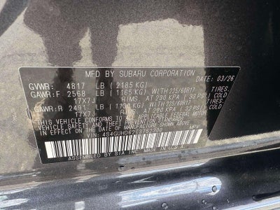 2026 Subaru CROSSTREK Premium