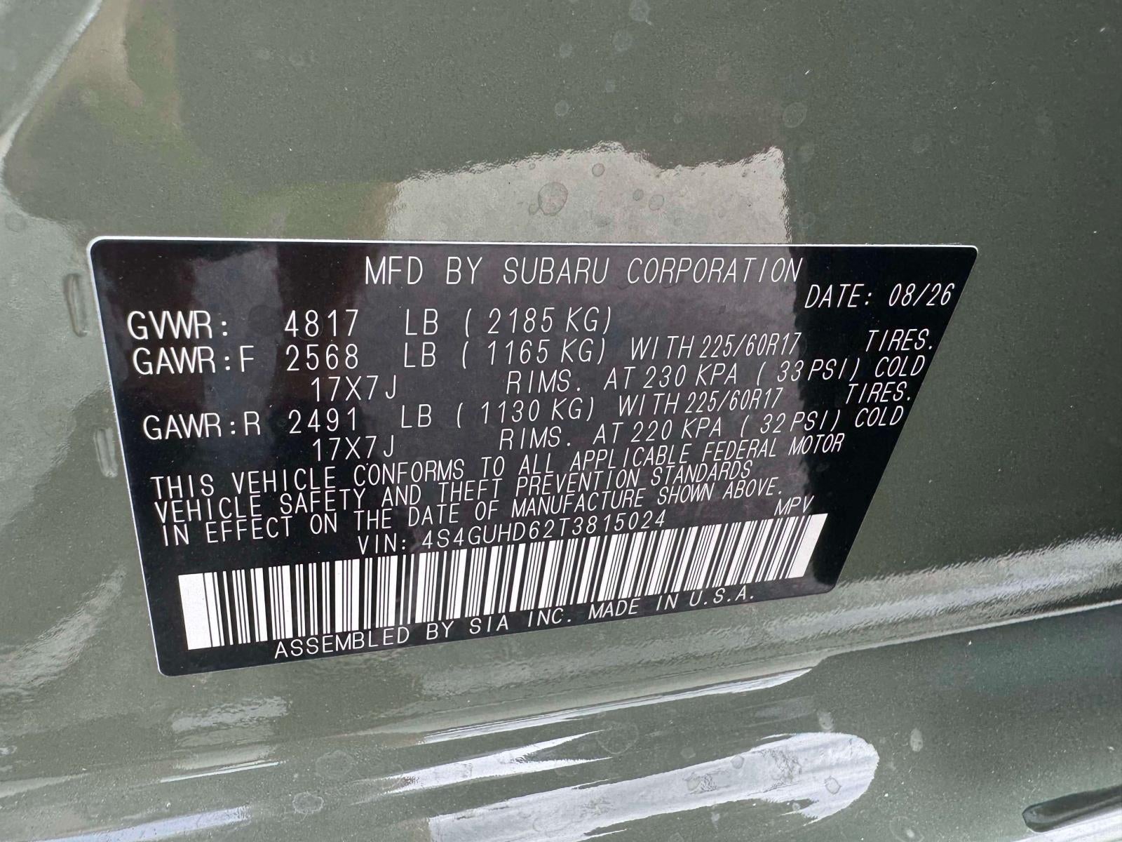 2026 Subaru CROSSTREK Premium