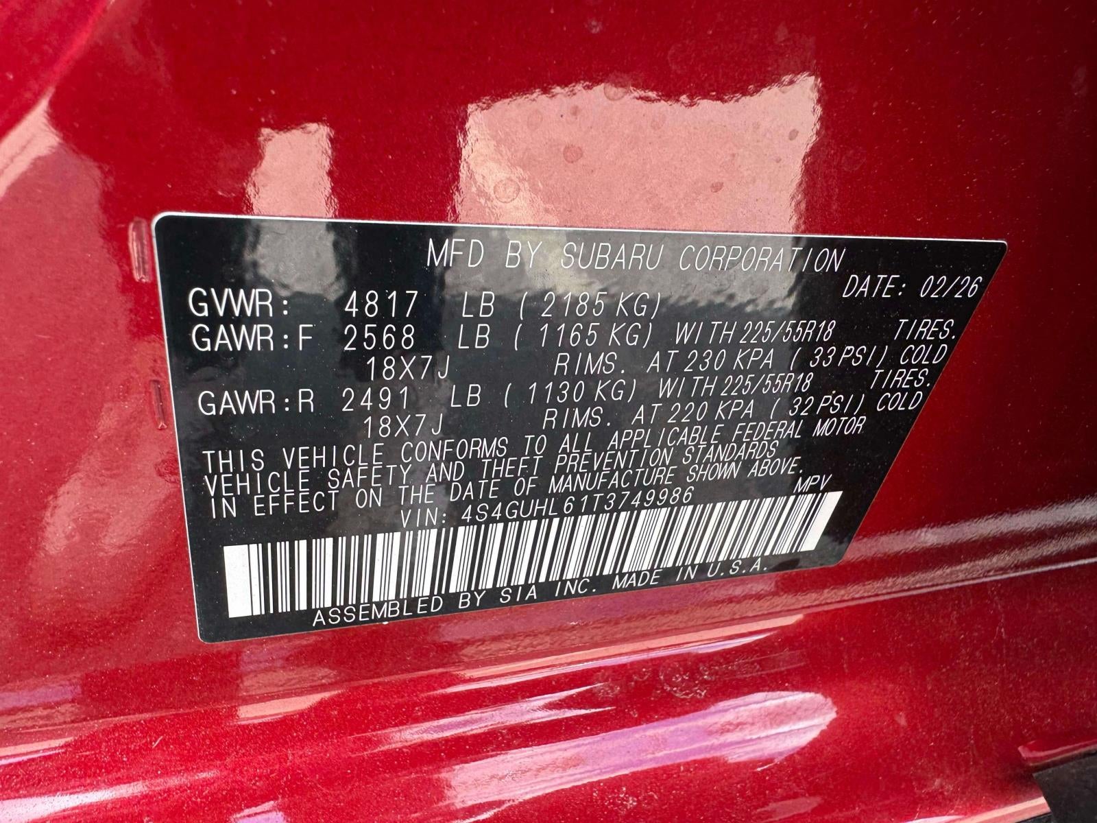 2026 Subaru CROSSTREK Limited