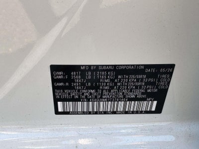 2026 Subaru CROSSTREK Limited