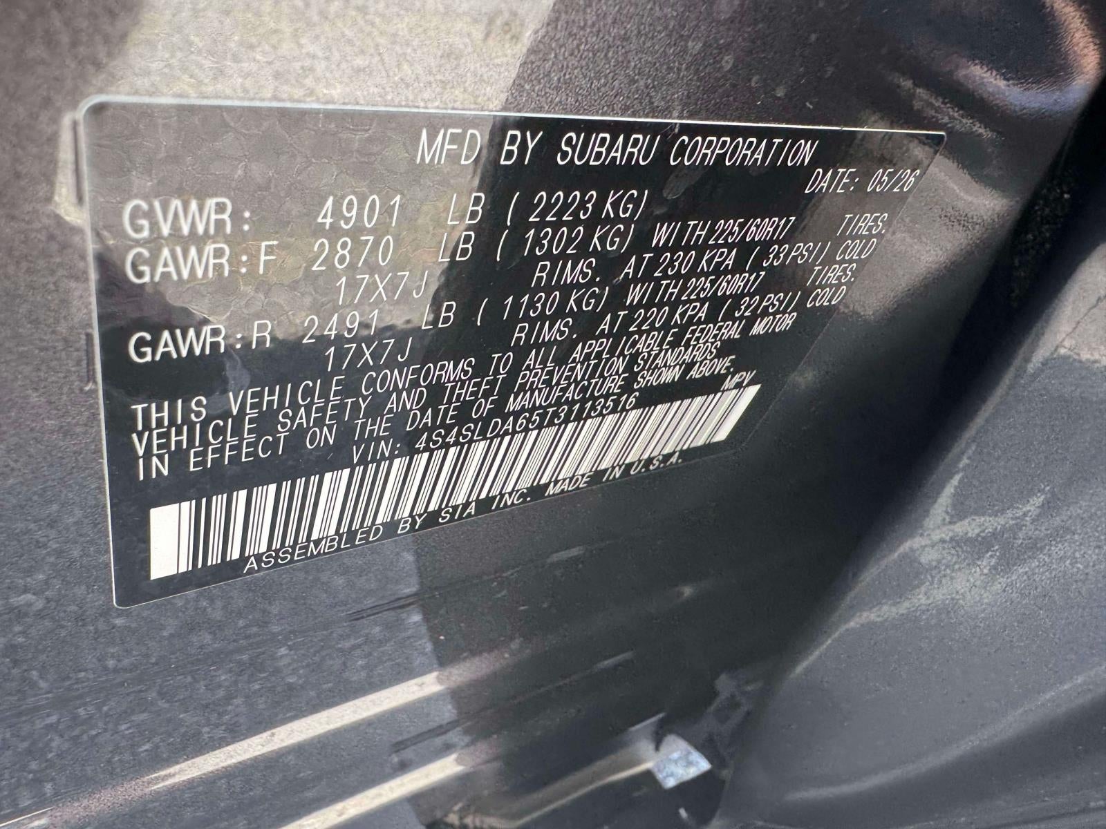 2026 Subaru FORESTER Standard Model
