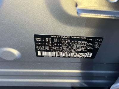 2026 Subaru FORESTER Premium