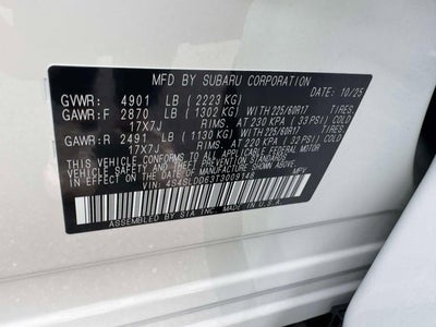 2026 Subaru FORESTER Premium